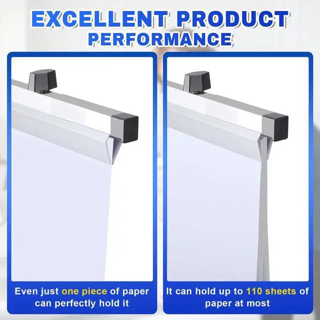 Alt view image 4 of 7 - Blueprint Hanging Clamps 36 Inch 6Pack, Aluminum Blueprint Holder | Print Rack Adjustable with Wing Knob Nuts, Binding Strips Storage for Construction Paper Poster Maps Plans Drawings Arts