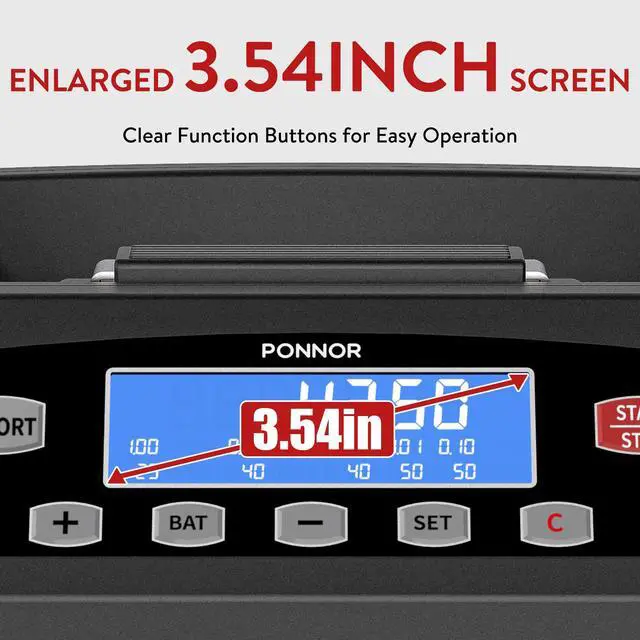 Alt view image 2 of 7 - Coin Counter Machine Sorter Change and Wrapper Roller Counting Organizer Sorts up to 300 Coins Per Minute Automatically Sorts and Batches - Black