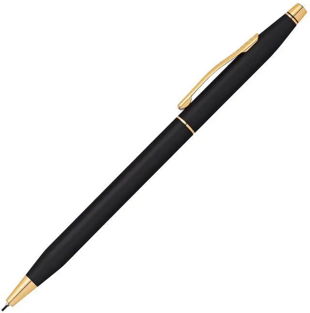 Main image of Classic Century Classic Black 0.7MM Pencil - Mechanical Pencil for Effortless Writing - Distinctive Design - Sleek Body - Comfortable Grip - Easy to Refill - Corporate Gift