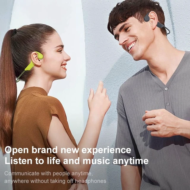 Alt view image 7 of 7 - Bone Conduction Headphones,IPX5 Waterproof Open Ear Headphone Bluetooth 5.4, IPX5 Waterproof, Long Battery Life Open Ear Headphones for Indoor&Outdoor,Hiking Cycling Gym Sport Travel