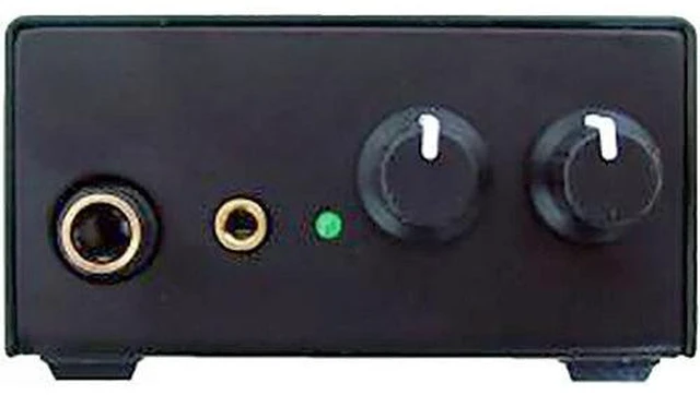 Alt view image 3 of 5 - PM50s Personal Monitor Amplifier with Hosa 1/4" Female Phone Headphone Extension Cable -10'