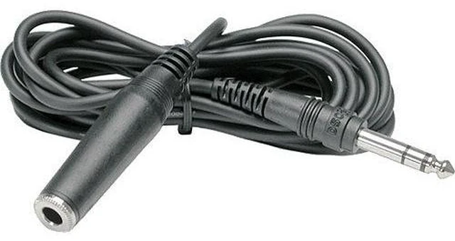 Alt view image 5 of 5 - PM50s Personal Monitor Amplifier with Hosa 1/4" Female Phone Headphone Extension Cable -10'