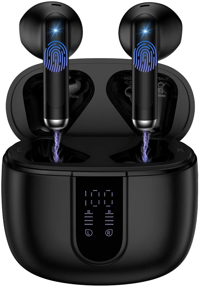 Main image of Wireless Earbuds Bluetooth Headphones for Samsung S26 S25 Ultra FE A17 A16 60H Long Playtime LED Power Display IP7 Waterproof in Ear Earphone with Mic for Galaxy S26Ultra S24 S23 A15 A54 iPhone 17 16e