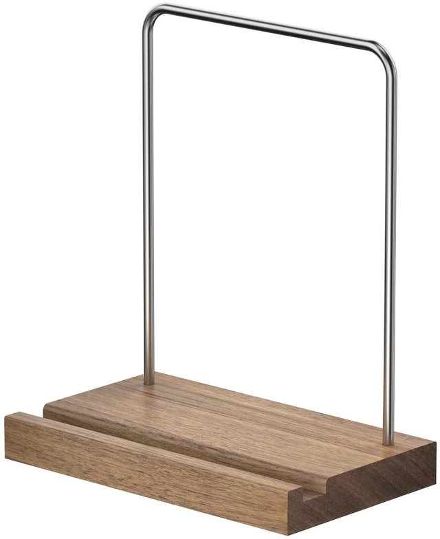 Main image of Now Playing Vinyl Record Stand, Vinyl Display Holder for Albums and LP Storage, Holds any Size Records (Walnut)