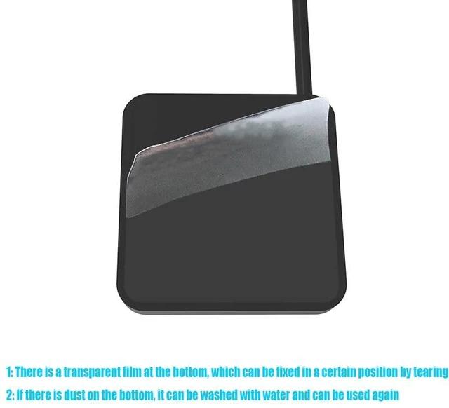 Alt view image 5 of 5 - Compatible with Moto Watch 120, 70, 40 Smart Watch Charging Dock Station, 2-in-1 Charger & Stand, Stable & Safe Charging, Sleek & Functional Design, Black-1