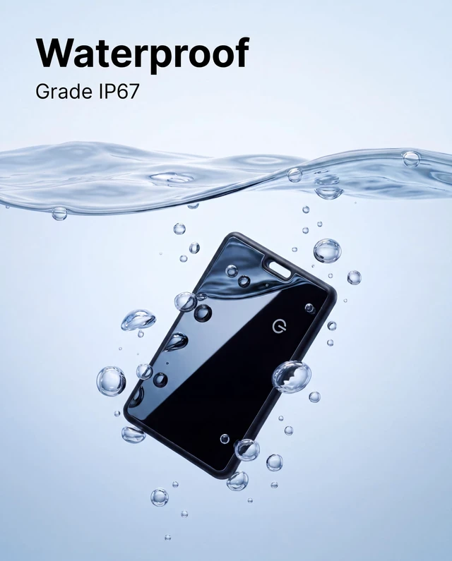 Alt view image 7 of 7 - Wallet Tracker Card for Apple Find My (iOS Only) 0.1in Ultra-Thin Bluetooth Smart Card Tracker 10+ Year Battery IP67 Waterproof GPS Tracker Item Finder for Keys, Bags, Passport, Luggage
