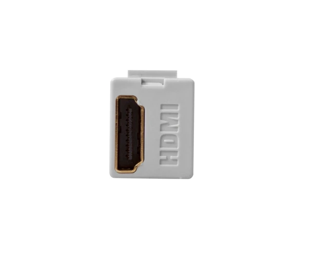 Alt view image 2 of 3 - Feed Through, QuickPort HDMI Connector, 40834-W, White