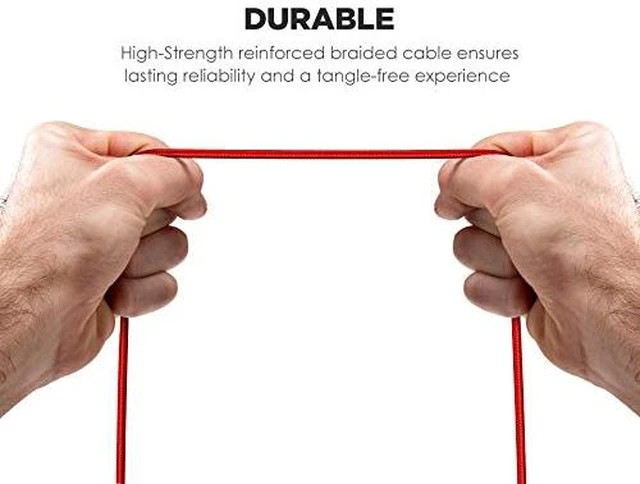 Alt view image 4 of 6 - (Apple MFi Certified) Replacement Headphone Cable with iPhone Lightning Connector (3.5mm) Audio Aux Cord with Mic & Volume Control Remote (Compatible with Beats/Sony/Sennheiser and Audio Tech)