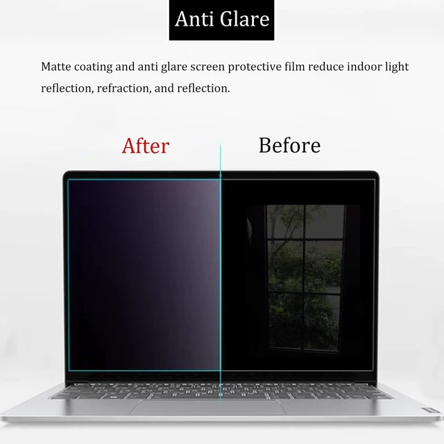 Alt view image 4 of 7 - 16 Inch Anti Blue Light Screen Protector for HP 16'' 16:10 Laptop, HP OmniBook 3&5&7 16/Envy 16/Spectre 16/ZBook 16/OMEN 16/Pavilion 16/ProBook 16/EliteBook 860 865 (G11 G10 G9) 16 Series Laptops