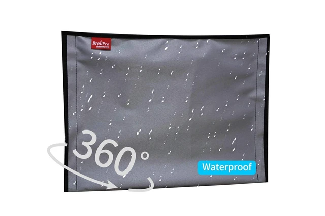 Alt view image 3 of 5 - Outdoor 60"-65" TV Set Cover,Scratch Resistant Liner Protect LED Screen Best-Compatible with Standard Mounts and Stands (Gray)