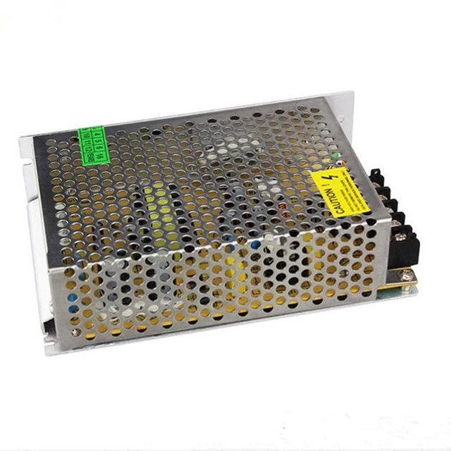 Alt view image 3 of 7 - AC 110V/220V to DC 12V 5A Universal Regulated Switching Power Supply Transformer Adapter LED Driver for CCTV Camera System, Radio,LED Strip,Pixel Lights,Raspberry PI Models