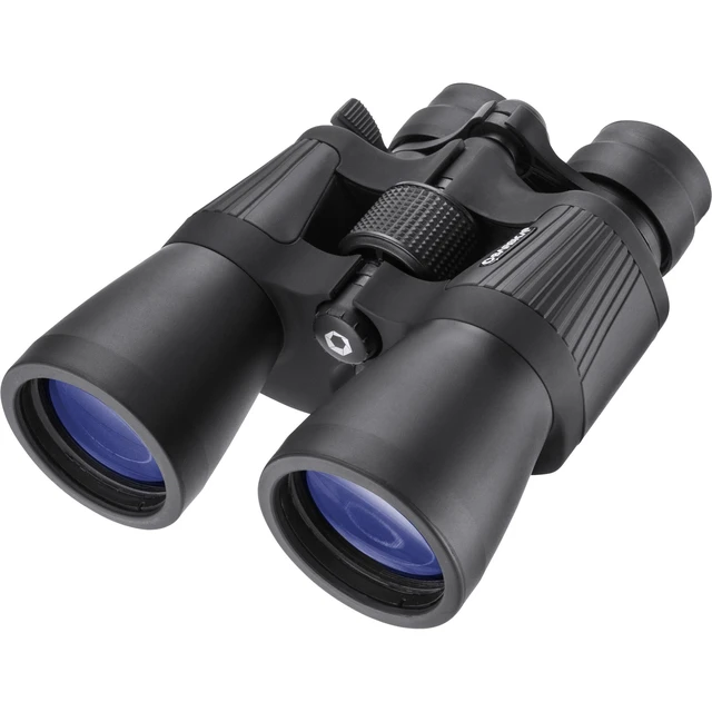 Alt view image 4 of 6 - Gladiator 10-30x50mm Zoom Binoculars Reverse Porro Prism, Fully Coated Optics, BK-7 Prisms, Large Focus Knob, Rubber Armor, Includes Case & Strap
