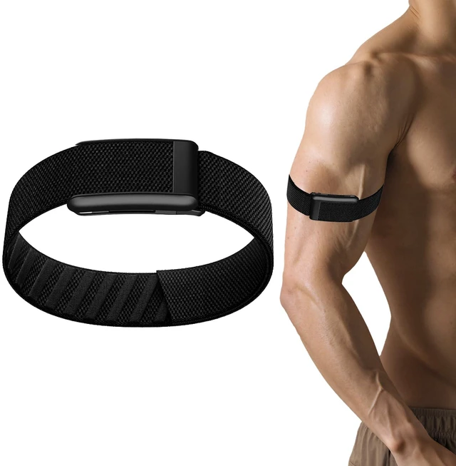 Main image of Bicep Band Compatible with Whoop 5.0 One/Peak & Life (MGECG) - Breathable, Quick-Dry Comfortable Adjustable Nylon Arm Strap for Workout & Activity Tracking