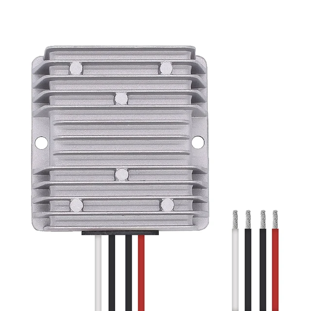 Alt view image 4 of 7 - 24V to 12V 30A 360W Step-Down Transformer DC to DC Buck Converter for Golf Cart Power Supply
