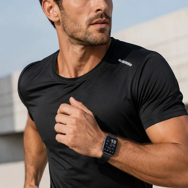 Alt view image 7 of 7 - Watch Bands for Amazfit Bip 6/Bip 5/Active Max/Bip Max 5 Pack 22mm Soft Silicone Adjustable Replacement Sports Strap for Amazfit Balance 2/Balance/Cheetah 2 Ultra Women Men