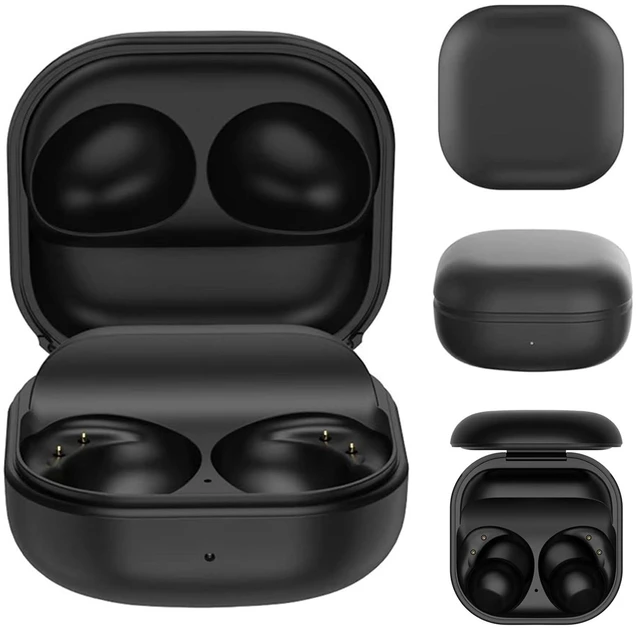 Alt view image 6 of 6 - Charging Case for Galaxy Buds 2 Pro SM-R510, Charger Station ONLY for Samsung Galaxy Buds 2 Pro Bluetooth Earbuds (Black)