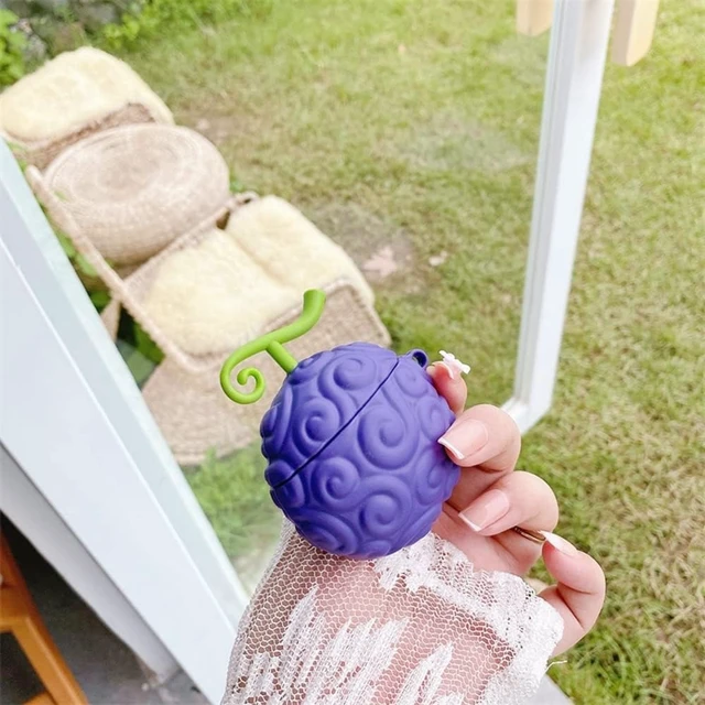 Alt view image 3 of 7 - Earbuds Cover for Airpods 4, Cute Silicone Protective Case Shell Fruit Shape Compatible with Airpods 4 for Boys and Girls