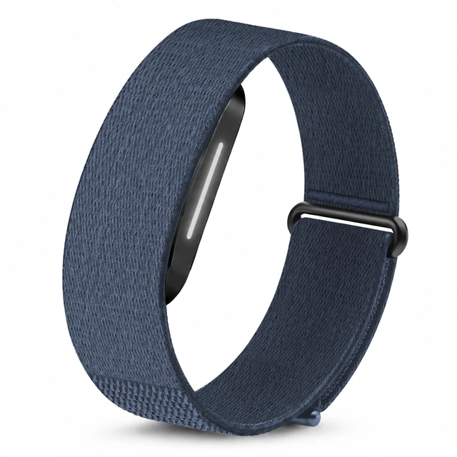 Main image of Nylon Wristband Compatible with Hume Band 2.0 Soft Breathable Hook-and-Loop Adjustable Sport Replacement Strap for Women Men