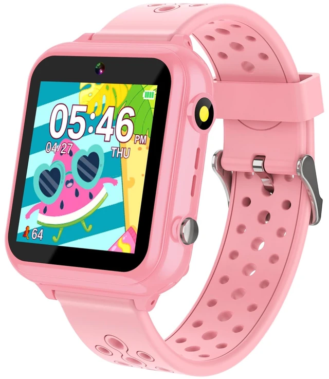 Main image of Kids Smart Watch Phone Sos with 10 Stories 24 Puzzle Games Pedometer Alarm Clock Kids Watches Toys for 6 7 8 9 10 11 12 Boys Girls Gift for Birthday Christmas