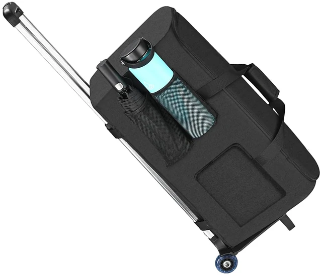 Main image of Travel Case for Party-Box Club 120 Speaker, Padded Canvas ABS Shock-absorbent padded with multi pockets, safely stores Party-Box Club 120 speaker & accessories for outdoor events