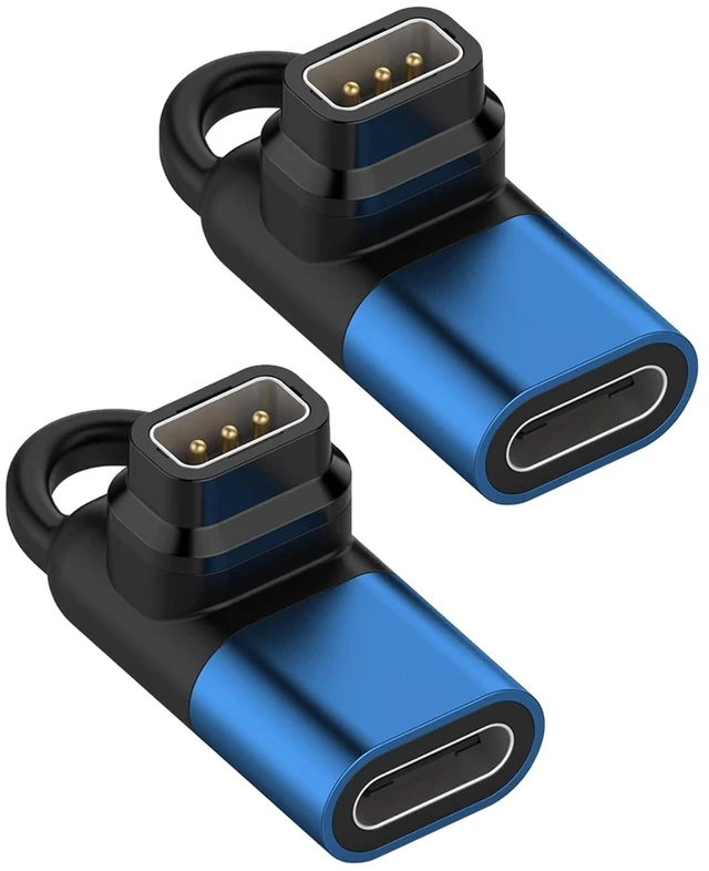 Main image of Portable Charger for Coros Pace 3/Pace 2/Apex 2/Vertix Smartwatch, USB C to Coros Watch Charging Cable Adapter (2Pack)