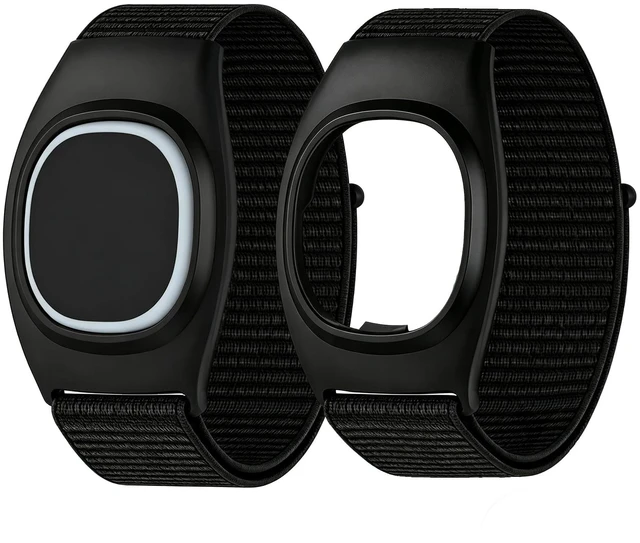 Main image of 2 Pack Nylon Replacement Bands for MagicBand+/Magic Band Plus Accessories Secure Hook-and-Loop Wrist Straps with Integrated Module Holder, Soft Breathable for Disney-Magic Band Plus