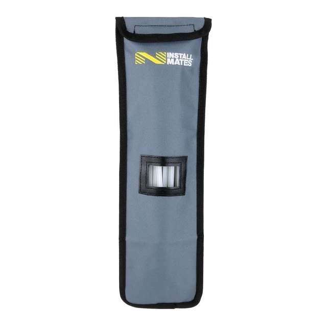 Alt view image 2 of 5 - Installmates Cable Tie Pouch, Holds 14" Cable Ties (Grey)