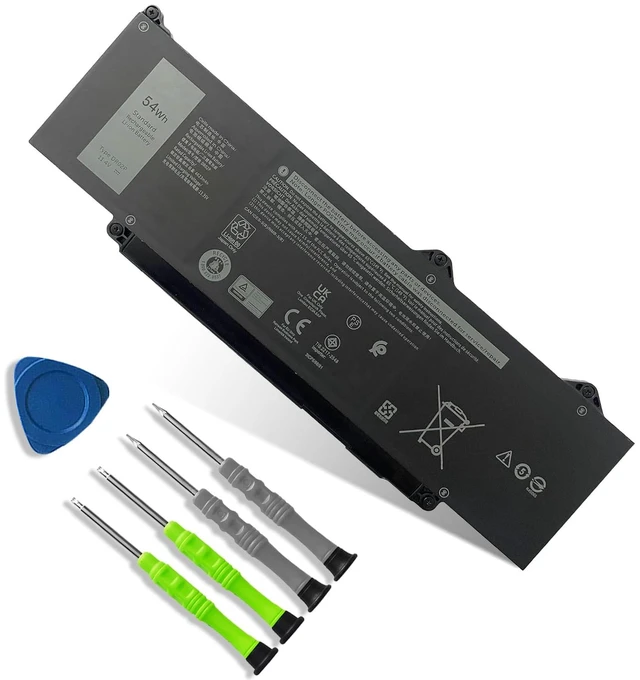 Main image of DR02P Laptop Battery Replacement for Dell Latitude 3340 3440 3540 5340 5350 5440 5540 Latitude 3340 5340 5350 2-in-1 Precision 3480 3580 Series R73TC 2X1V9 GTG7N GRWKG KDM9P 0V042N 09HKT5 54Wh