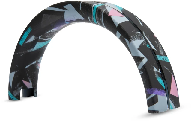 Alt view image 7 of 7 - BandZ Solo - Silicone Headband Cover for Beats Solo Headphones Made by Wicked Cushions Fits Solo 4, 2, 3, Pro & HD, Enhanced Comfort & Sweat Protection 90's Black