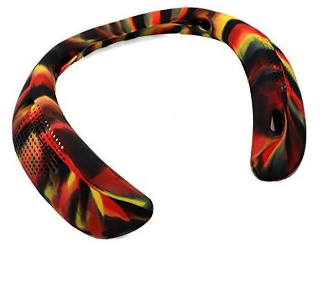 Alt view image 3 of 3 - Silicone Protective Case Cover Compatible with Bose Soundwear Companion Wearable Speaker (Camouflage Red)