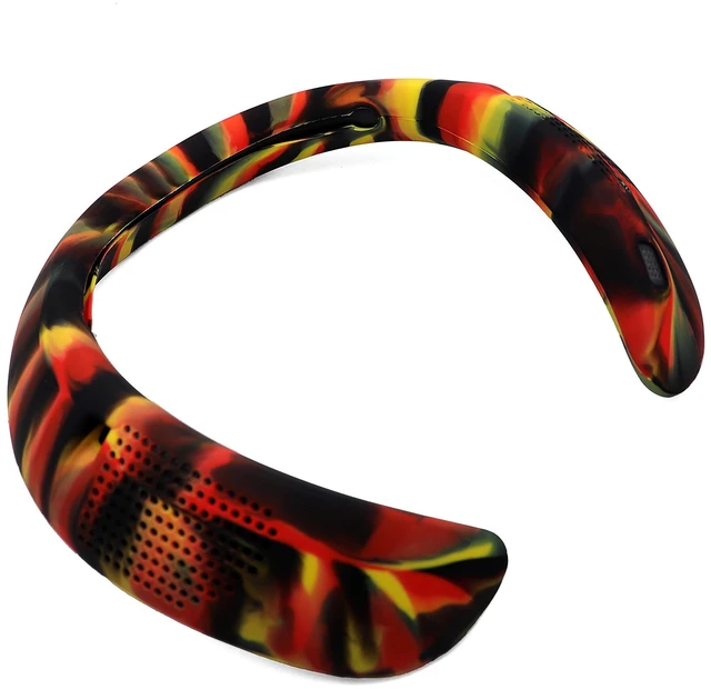 Main image of Silicone Protective Case Cover Compatible with Bose Soundwear Companion Wearable Speaker (Camouflage Red)