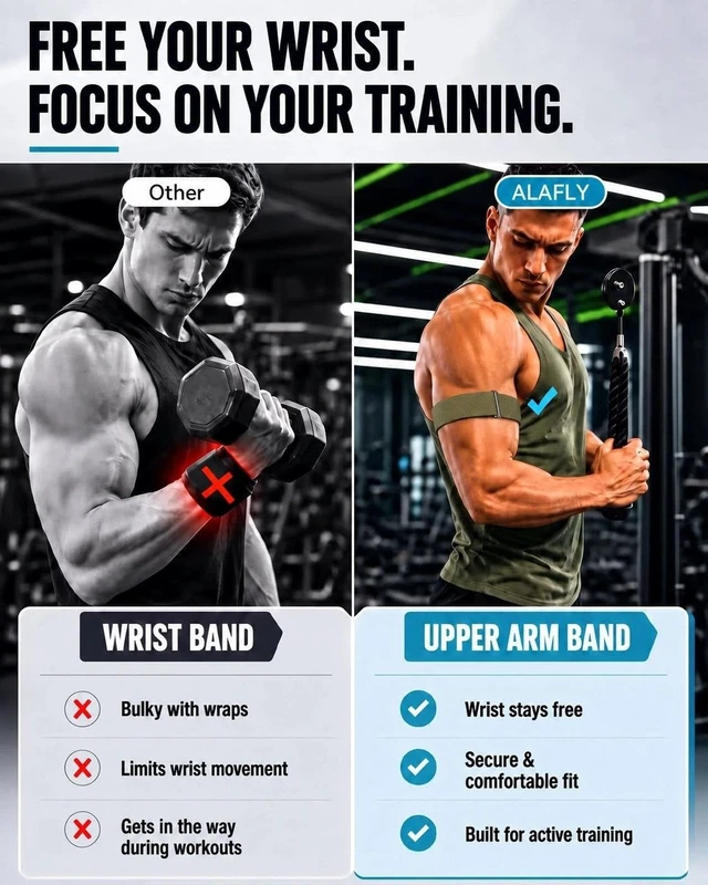 Alt view image 5 of 7 - Nylon Bicep Bands Compatible with Google Fitbit Air, Army Green 9.84"15.75" with Stretch Nylon, Magnetic Buckle and Breathable Comfort for a Secure Upper Arm Fit, Integrated Metal Frame