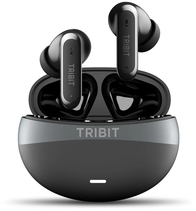 Main image of FlyBuds C3 Noise Cancelling Wireless Earbuds, 6-Mic Clear Calls Bluetooth 6.0, Deep Bass Sound, 35H Playtime, IP55 Waterproof, Custom EQ via App, Lightweight, Comfortable Fit, Sports, Black