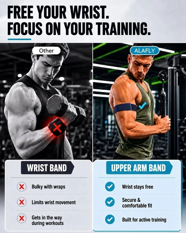 Alt view image 5 of 7 - Nylon Bicep Bands Compatible with Google Fitbit Air, Dark Blue 9.84"15.75" with Stretch Nylon, Magnetic Buckle and Breathable Comfort for a Secure Upper Arm Fit, Integrated Metal Frame