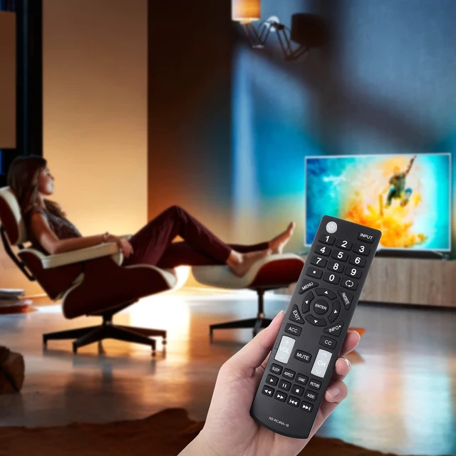 Alt view image 5 of 6 - Replacement Remote Control Fit for All Insignia LED LCD Smart TVs