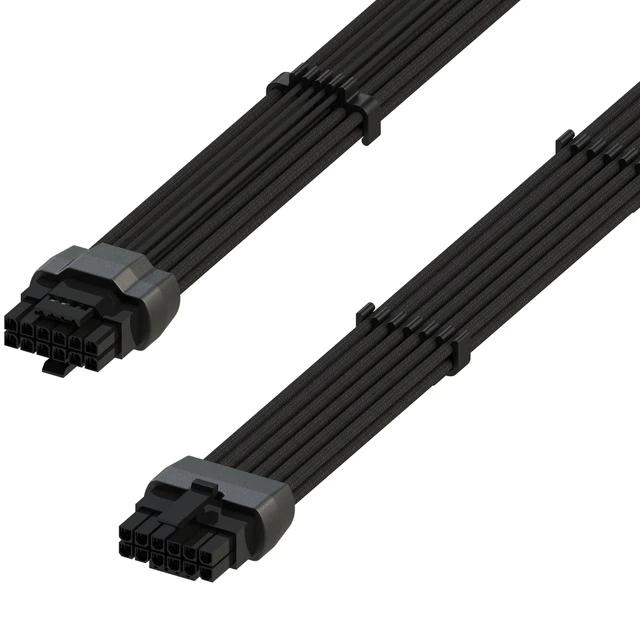 Main image of 12VHPWR PSU-GPU Power Cable Compatible with NIVIDA RTX 5080/5070 and All RTX GPUs 600W 16Pin/12+4 PCIe 5.0 Cable 70cm - Straight