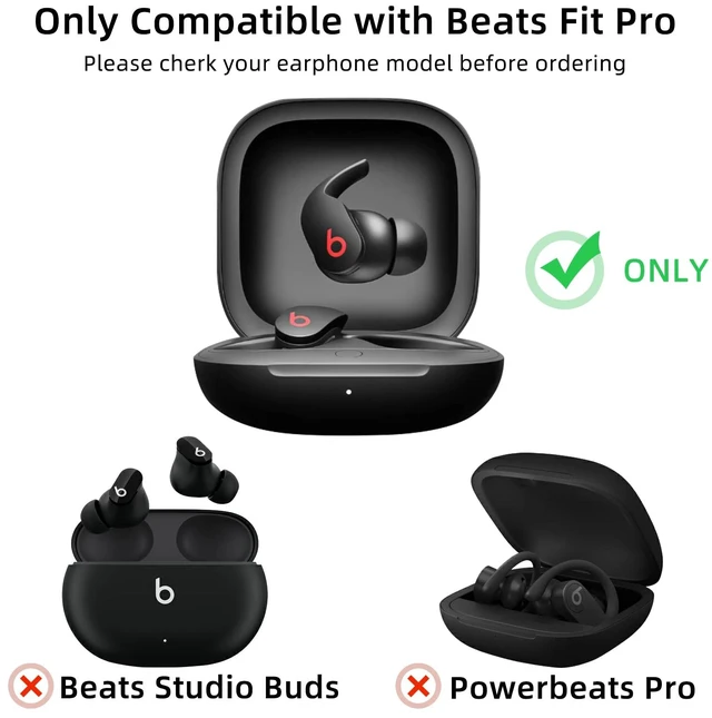 Alt view image 4 of 7 - Compatible with Beats Studio Buds 2021, Soft Silicone Case with Gold Heart Pattern for Beats Studio Buds Case with Cute Butterfly Keychain for Girls Women (Sky Blue)