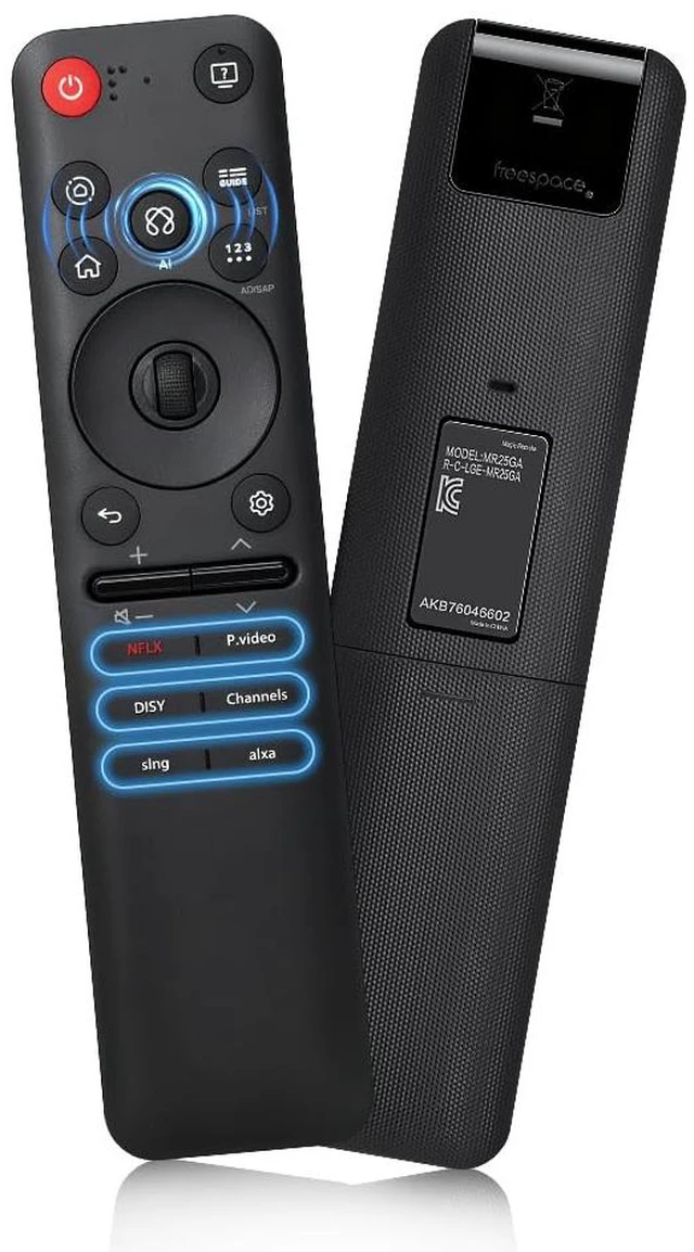 Main image of Replacement for LG MR25GA Magic Remote with Voice, Pointer & Scroll Wheel Compatible with LG MR20-MR25 Magic Remote series AKB76046602, with voice control, pointer navigation and scroll wheel