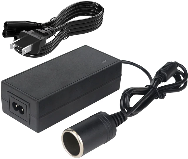Alt view image 2 of 6 - 12V Coleman thermoelectric Cooler Power Adapter, car Power Charger Converter, Camping Home Office Dormitory or Vehicle use, AC-DC Converter