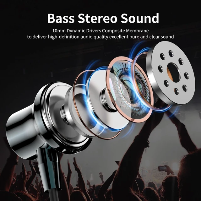 Alt view image 3 of 7 - USB C Headphones Wired Earbuds for iPhone 18 Pro Max 17 16 15 Green Noise Isolation In-Ear Earphones Mic for iPhone 17 16 18 Pro Max/iPad 10 Pixel 9 8 7 for Samsung Galaxy S26 S25 Ultra S24 S23