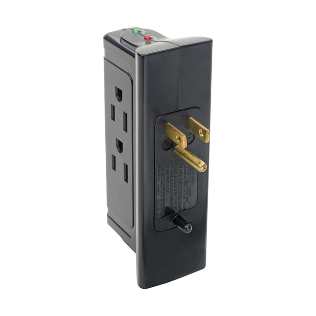 Alt view image 4 of 7 - Eaton TLP4BK 4 Outlet Extender Surge Protector 720 Joules Direct Plug-in, EMI/RFI Line Noise Filtering, Manufacturer's & $10,000 Insurance