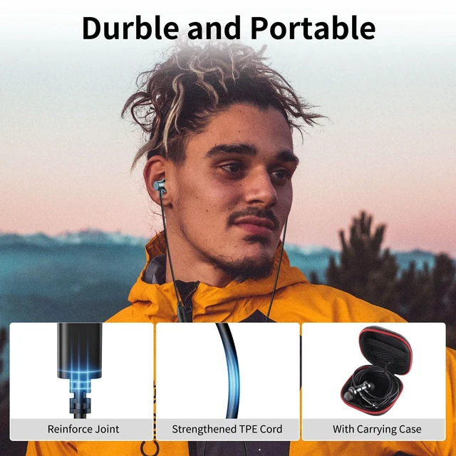 Alt view image 7 of 7 - USB C Headphones Wired Earbuds for iPhone 18 Pro Max 17 16 15 Green Noise Isolation In-Ear Earphones Mic for iPhone 17 16 18 Pro Max/iPad 10 Pixel 9 8 7 for Samsung Galaxy S26 S25 Ultra S24 S23