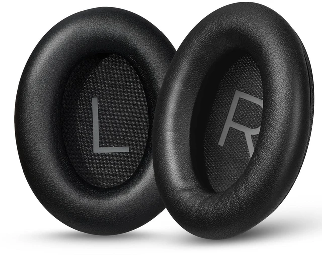 Main image of Replacement Earpads for Bose QuietComfort 45/45 SE/Noise Cancelling Headphones, Updated Thickened Memory Foam, Protein Leather (Black)