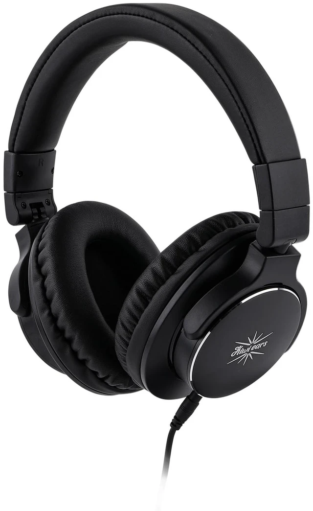 Main image of Kiwi Ears Division 40mm DD Driver DJ Studio Monitoring Headphones Over-ear, DJ Head Phones with Dual 3.5mm to 6.35mm Adapters cable for Professional Musicians Engineers, Black