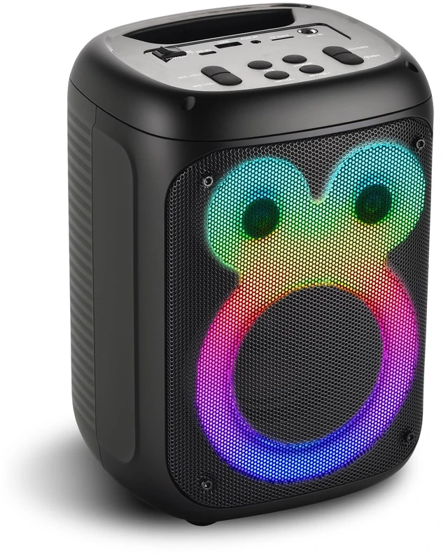 Main image of Portable Bluetooth Speaker, 30W Loud Wireless Speaker, 15H Playtime Dynamic Light, TWS Pairing, Bluetooth 5.0, EQ, USB/AUX/TF Card Inputs, Mic Jack, Small Party Speaker For Home