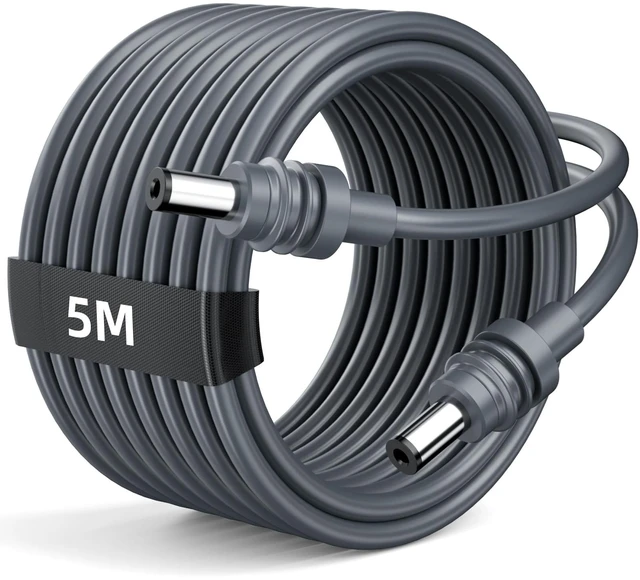 Main image of Starlink Mini DC to DC Power Cable 16AWG Replacement Waterproof Outdoor Charging Cord Cable for Starlink Mini Satellite Dish (5M/16.4FT)