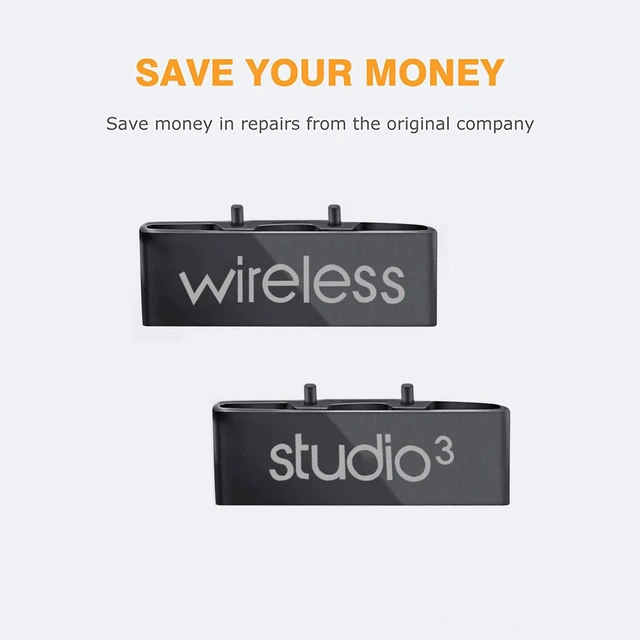 Alt view image 4 of 6 - Studio 3 Replacement Hinge as Same as the OEM Accessories Parts Durable Repair Kit Compatible with Beats by Dre Studio3 (A1914), Studio 2 Wired/Wireless, Studio Pro (A2924) Headphones (Black)