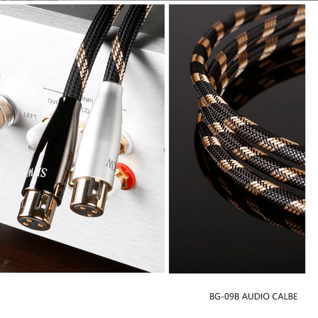 Alt view image 5 of 6 - Single XLR Female to RCA Male Cable, BG Series Ultra-high Purity Copper Audio Cable 4.9ft/1.5M (1 Cable)