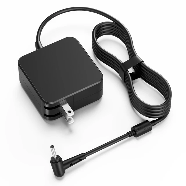 Main image of 65W 19V Laptop Charger for Gateway GWTN156 GWTN141 Vaio FE14 FE15 NOT for 12V or USB-C. Also fits GWNC31514, Evoo EVC156-1 EVC156-2, EVC141. Connector 3.5x1.35mm DC barrel tip
