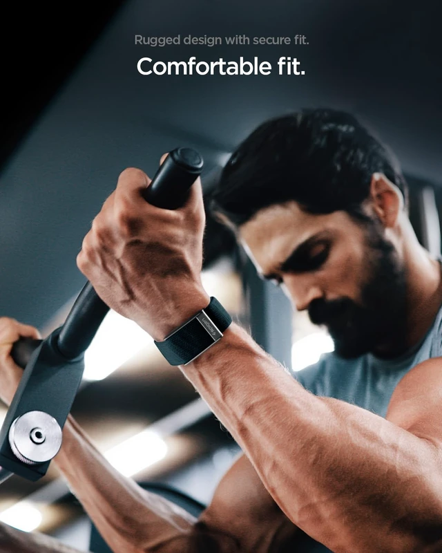 Alt view image 3 of 7 - for WHOOP 5.0 Band Breathable Nylon Replacement Wristband with Secure Fit for Fitness & Training, Black